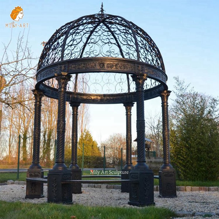 1.cast iron gazebo for sale mily sculpture