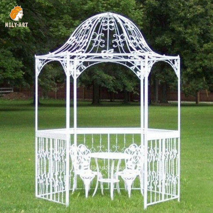 3.ornamental wrought iron gazebo for wedding mily sculpture
