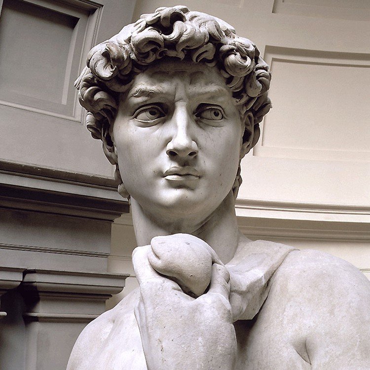 carving details of marble david statue mily sculpture
