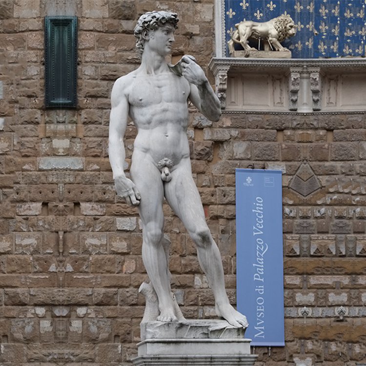 naked man statue mily sculpture