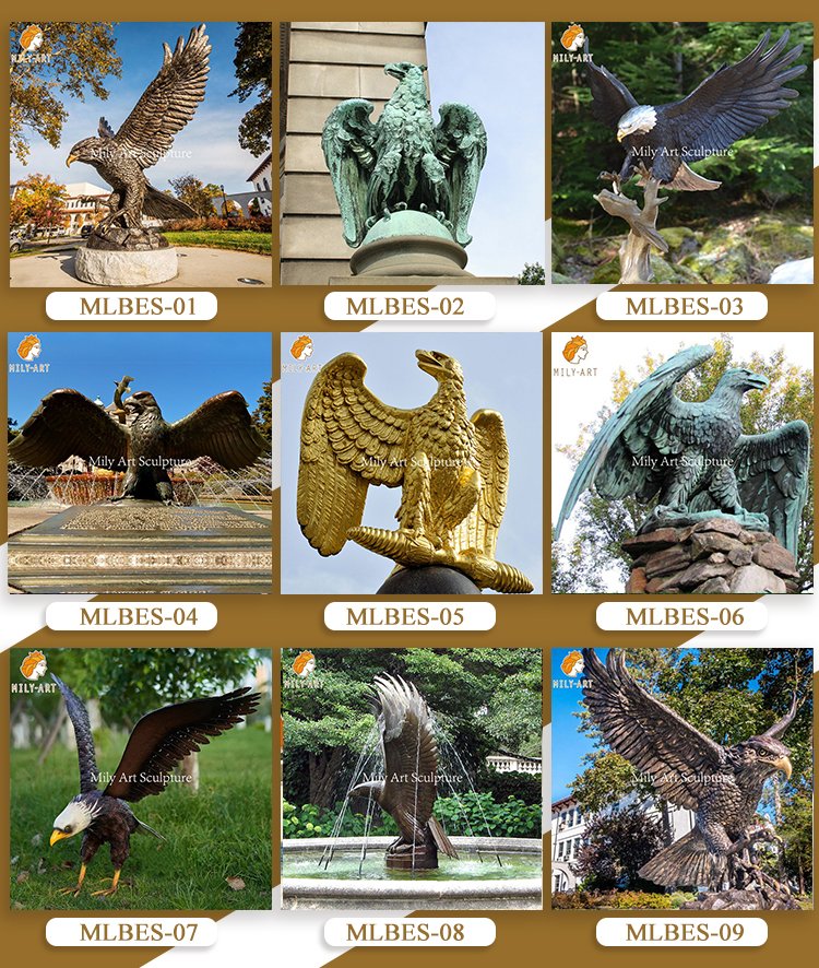 8.eagle statues for sale mily sculpture