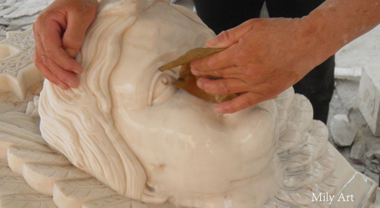 8.mainterance of marble sculptures mily sculpture