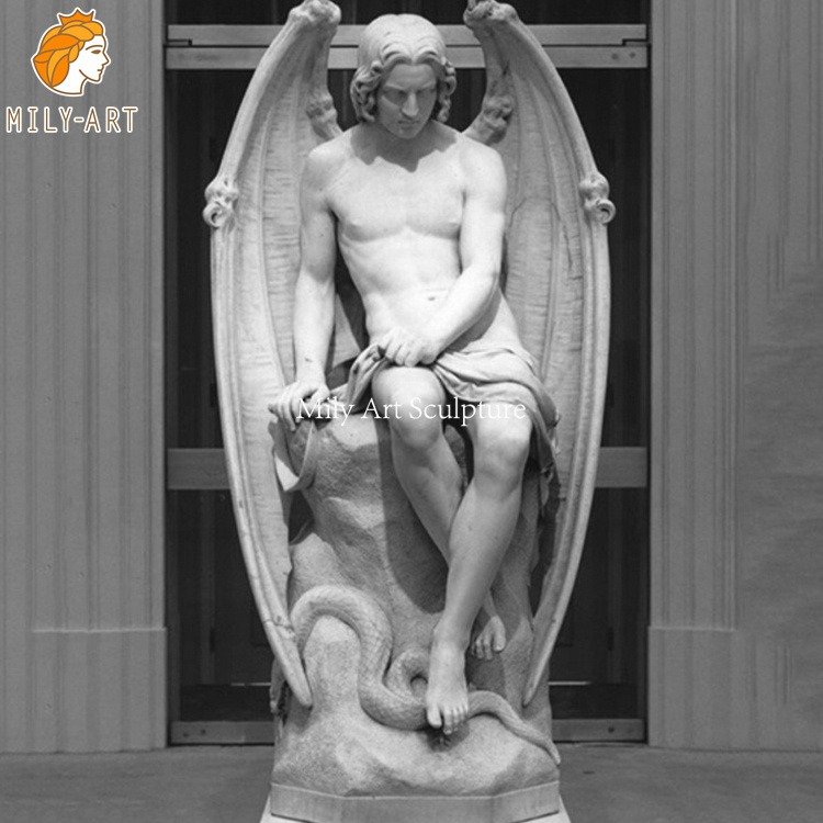6. fallen angel statues mily sculpture