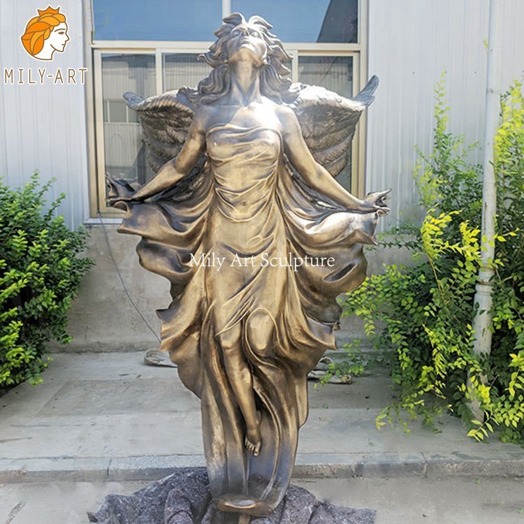 flying angel statues mily sculpture