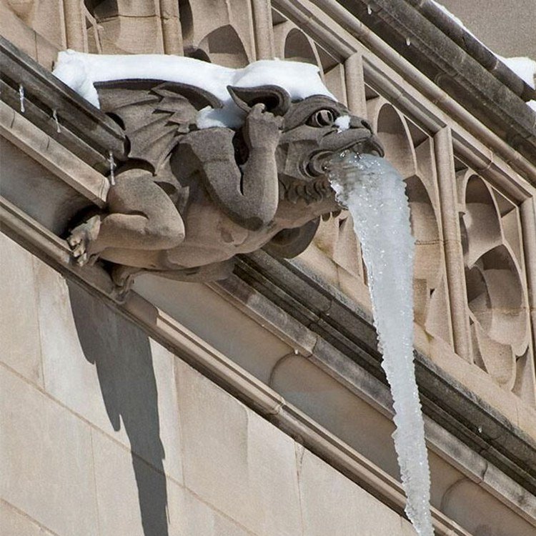 5.gargoyle statues for roof mily sculpture