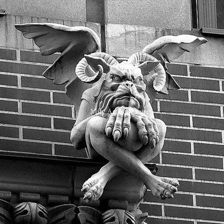 8.1.gargoyle statues for roof mily sculpture