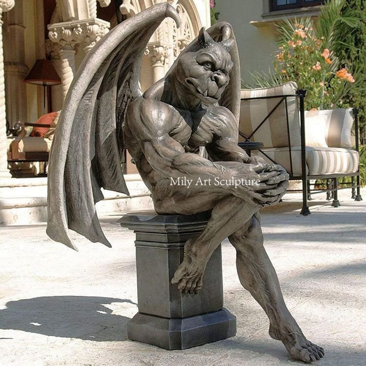 8.3.gargoyle statues for outdoor decor mily sculpture