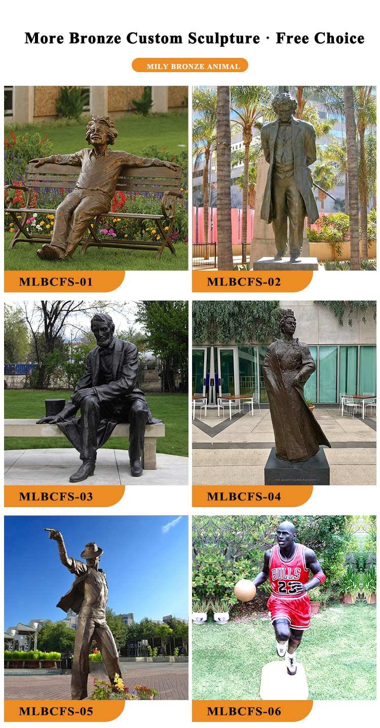 life size custom statues-Mily Statue