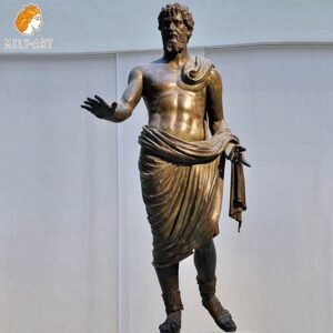 1. bronze figure sculptures