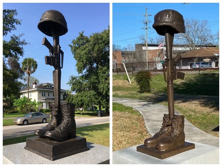 2.2. battlefield cross statue