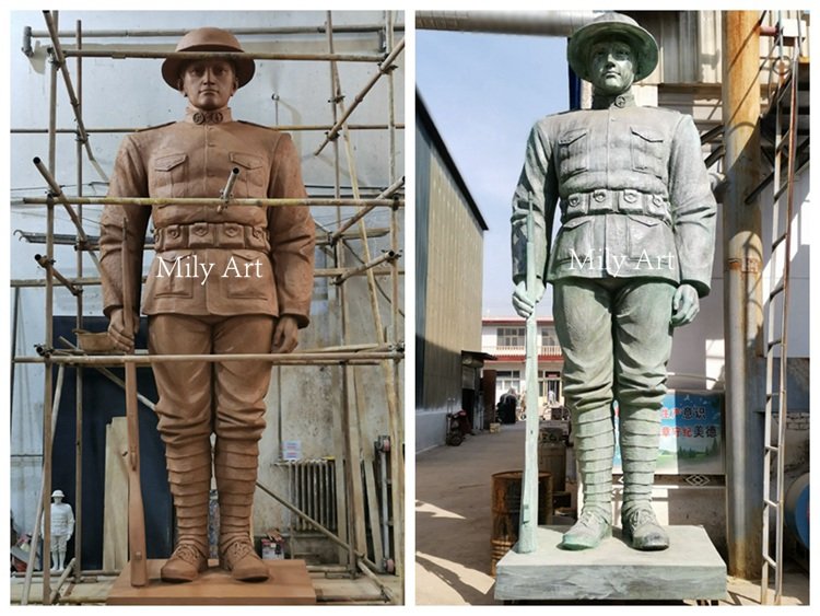 3.1. custom bronze statues mily statue