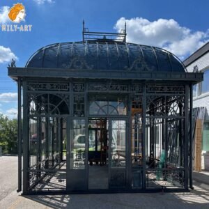 1. outdoor wrought iron gazebos
