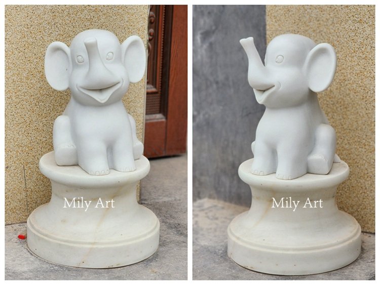 3.3. marble elephant statues mily statue