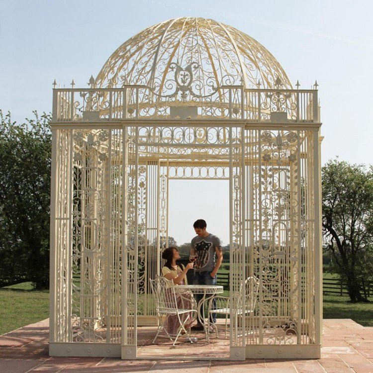 4.1. ornamental wrought iron gazebo