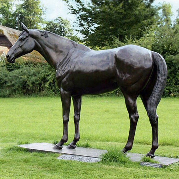 8.standing horse statue