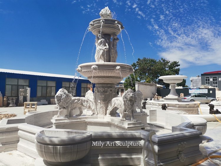 5.1. marble water fountain