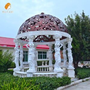 marble statue gazebo 1
