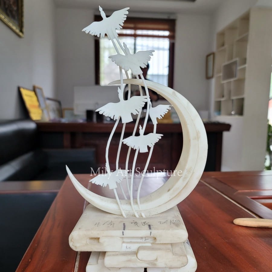 stainless steel sculpture 3d model