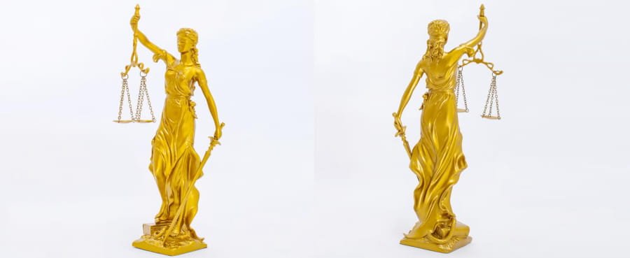 bronze lady of justice statue3