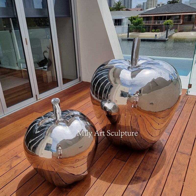 American Metal Apple Sculpture Customer Feedback